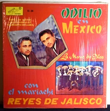 ODILIO GONZALEZ El Jibarito de Lares ~ Odilio en Mexico Con Mariachi LP Tropical