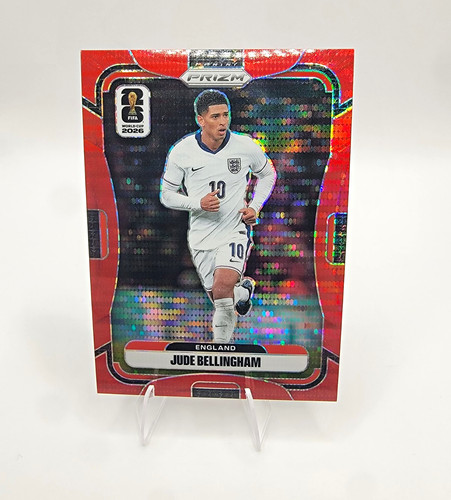 Panini 2026 Prizm FIFA World Cup Jude Bellingham #114 England Soccer Card