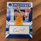Rudy Gobert 2018-19 Cornerstones Elemental Signatures /25 Blue Quartz Auto SP