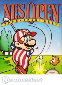Nintendo NES - NES OPEN: Tournament Golf PAL-B Modul akzeptabel