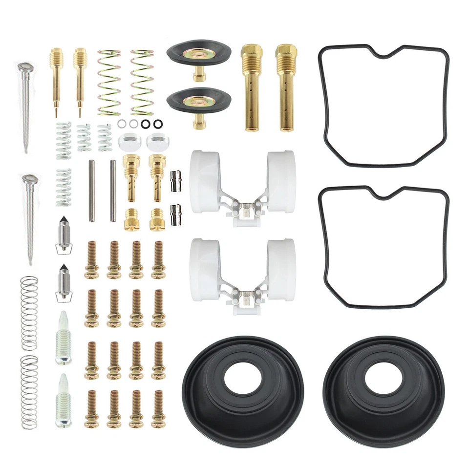Kit de reparación de carburador flotador de diafragma 4 juegos para Kawasaki Concours ZG1000 86-06 Foto 4 de 4