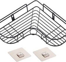 Triangular Shower Caddy Bathroom Corner Shelf Bath Storage Holder Organizer Rack