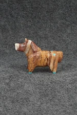 Horse Zuni Fetish Carving - Enrike Leekya