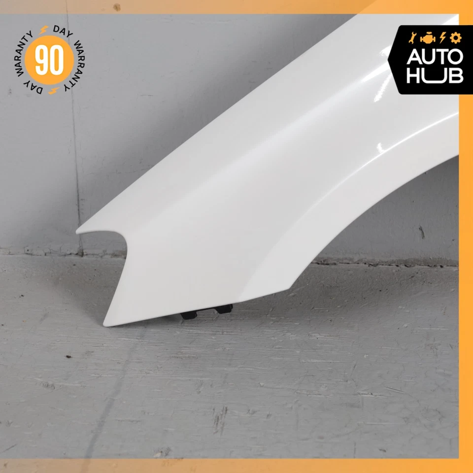 14-20 Mercedes W222 S450 S63 AMG Left Side Fender Assembly Diamond White OEM 60k Foto 4 de 4