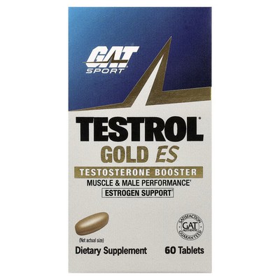 2 X GAT, Sport, Testrol� Gold ES, 60 Tablets-Worldwide