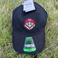Nintendo Super Mario Bros Youth Hat Adjustable OSFM - NEW