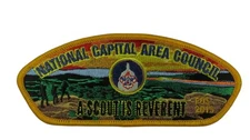 2013 Jamboree National Capital Area MD A Scout Is Reverent JSP YEL Bdr (VT1466)