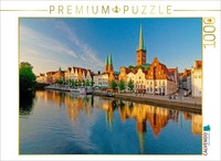 Calvendo Puzzle Abendstimmung In LüBecks Altstadt | 1000 Teile Lege-GrößE 64X48C