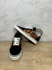 Vans Old Skool Samurai Rising Flames Men’s Sneaker VN0A3WKT44I Sz 4.5 New