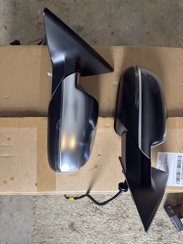 2013-2016 B8.5 Audi S4/S5 OEM Side View Mirror Set. Aluminum. Blind spot ✅