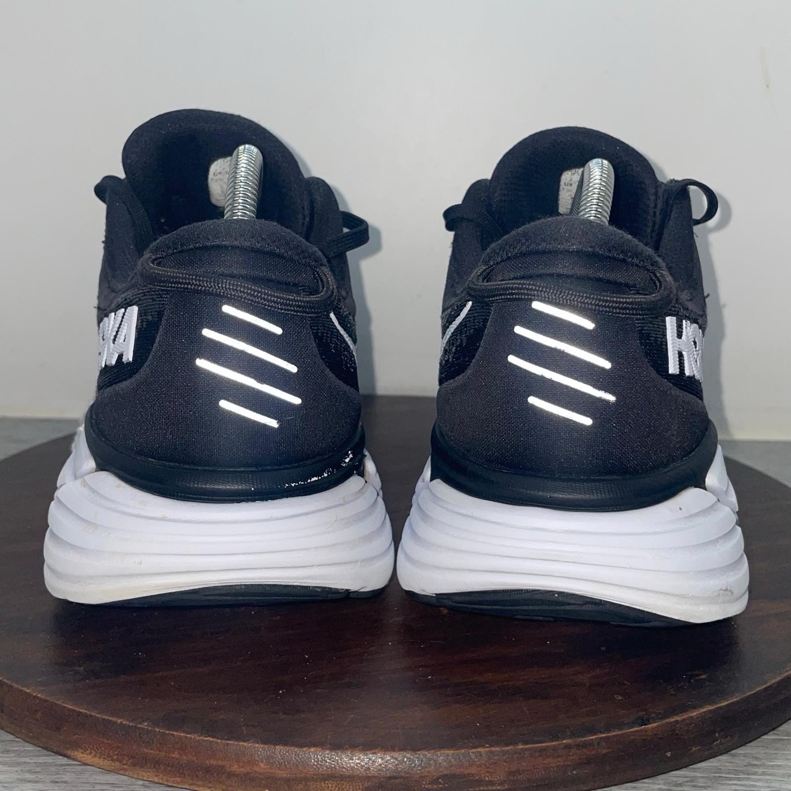 Hoka One One Gaviota 4 1123198-BWHT Sneakers Men’s 9.5 D Black Running Shoes thumbnail 5