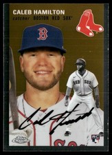 Caleb Hamilton Rookie 2023 Topps Chrome Platinum Anniversary Boston Red Sox #129