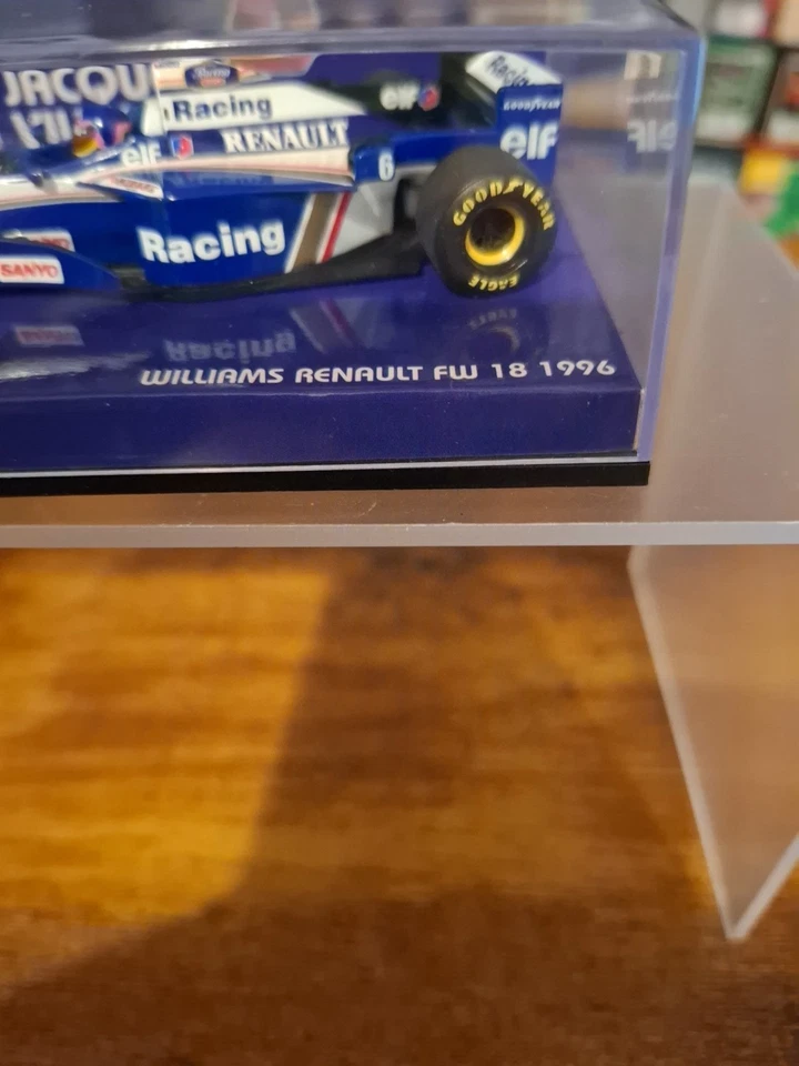 Minichamps 430 960006 - F1 Williams FW 18 Renault J.Villeneuve 1.43 - Image 3 of 4