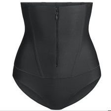 Skims Body CS Waist Cincher Butt Lifting Brief PN-BRF-8651W Onyx, XL