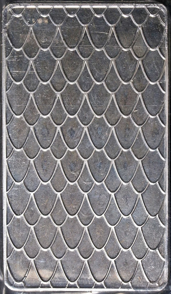 Barra de plata 2013 Año de la Serpiente Lunar 10 onzas 999 fina - NTR (Nueva) - Stock Foto 2 de 2