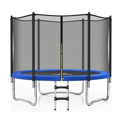 JELENS Trampoline 8FT 10FT 12FT 14FT 15FT, Outdoor Trampolines with Enclosure...