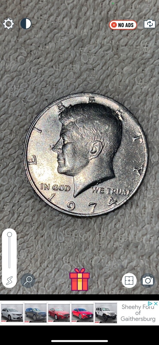凡庸レア 1974 Lincoln half dollar error no mint mark | eBay