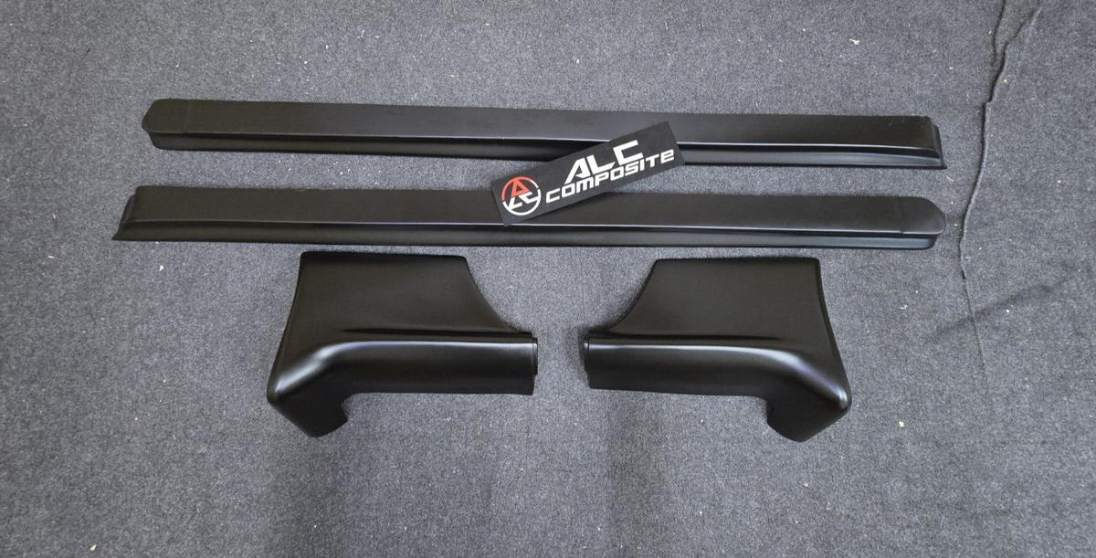 Fit For R32 GTR FRP SIDE SKIRT EXTENSIONS & SIDE POD (For non N1