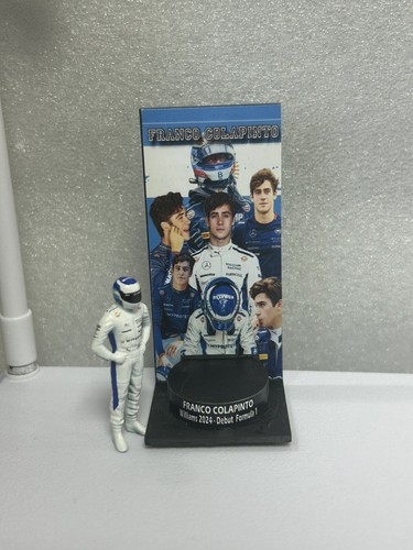 Figura 1/43 Franco Colapinto Williams F1 2024 Debut + Podium - Imagen 10 de 10