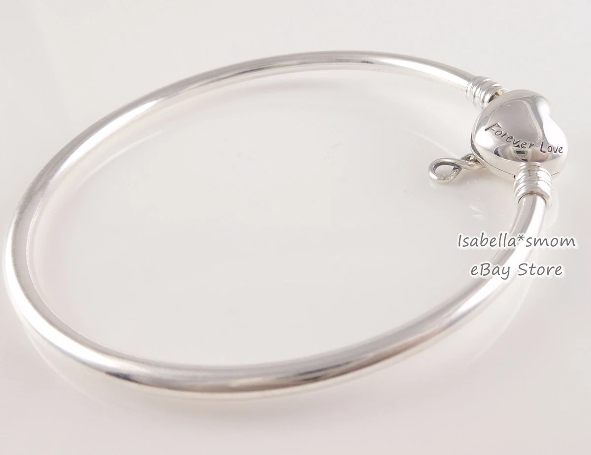 INFINITY HEART Genuine PANDORA Silver FOREVER LOVE Bracelet