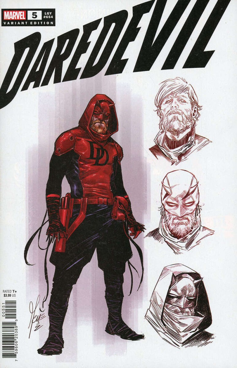 Daredevil (2022) #5 Cover C 1:10 Incentive Marco Checchetto