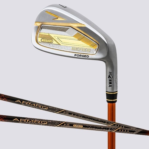 HONMA BERES 09 2024 4S 4 Star Iron Set #5-11/AW/SW 9pc ARMRQ FX 4S R-Flex MTO - Picture 3 of 12
