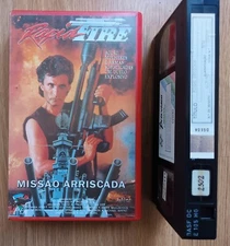 Rapid Fire ORIGINAL VHS 1991 PORTUGAL David A. Prior AIP nasty trash action OOP