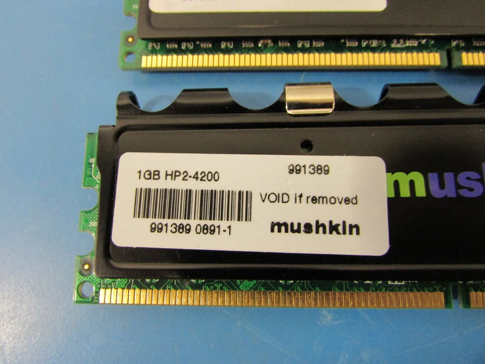Mushkin Enhanced 2GB (2x 1GB) HP2-4200 240-Pin DDR2 SDRAM Memory 991389 - Image 3 of 4