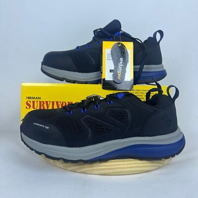Herman Survivors Cassle Composite Toe Work Shoes  New In Box | Men's 7.5