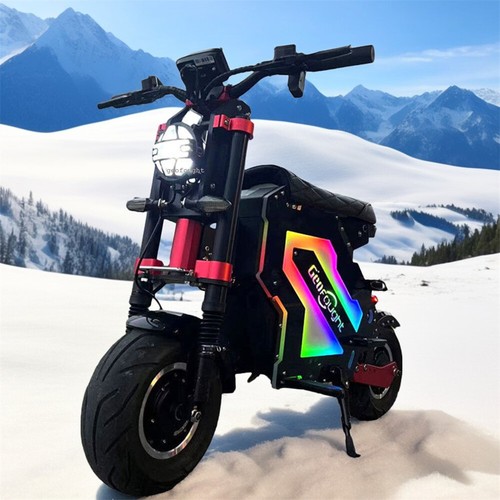 Us Stock 56-75mph 72v 10000w 50ah Removable Battery Nfc Moped Electric Scooter