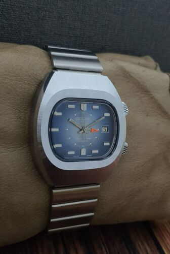 RARE!! SICURA SUPER ALARM VINTAGE 60's RARE 17J SWISS WATCH.