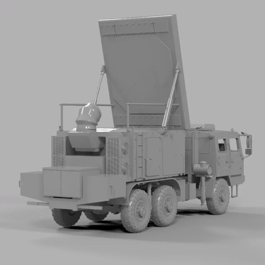 3D Printed 1/72/87/144 Red Flag 9 Air Defense and Guidance Radar Vehicle Kit - Image 4 of 4