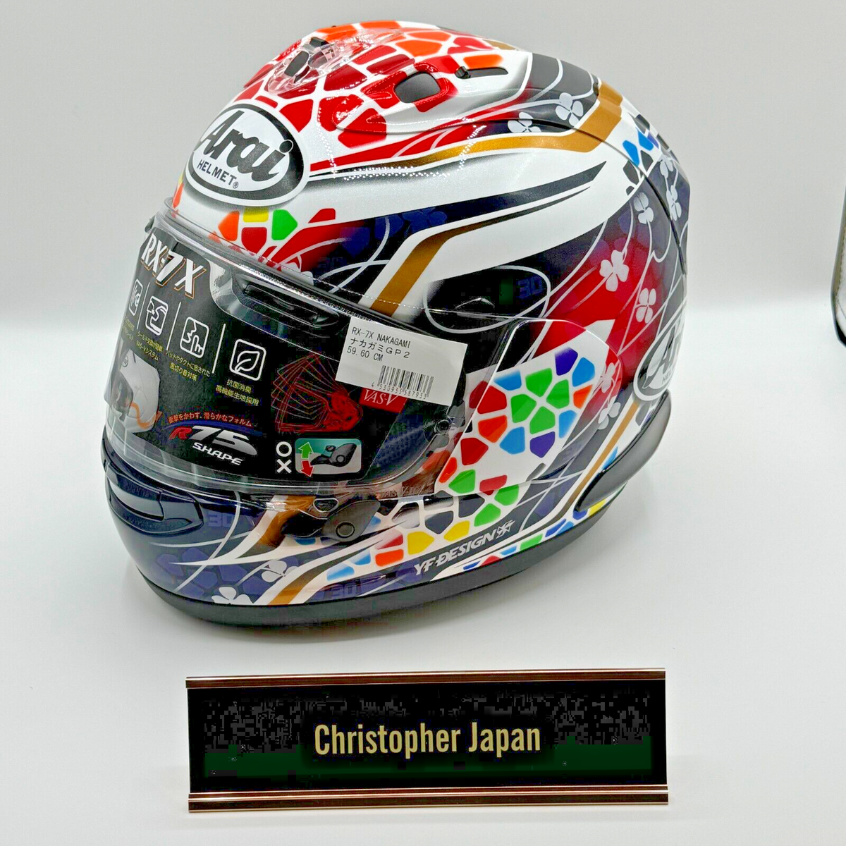 Arai RX-7X NAKAGAMI Lサイズ