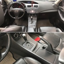 For Mazda 3 2009-2013 3d Carbon Fiber Black Pattern Interior Diy Trim Decals