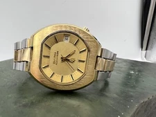 Vintage Accutron N4 10K Gold Electroplated 2181 Movement Tuning Fork Not Working