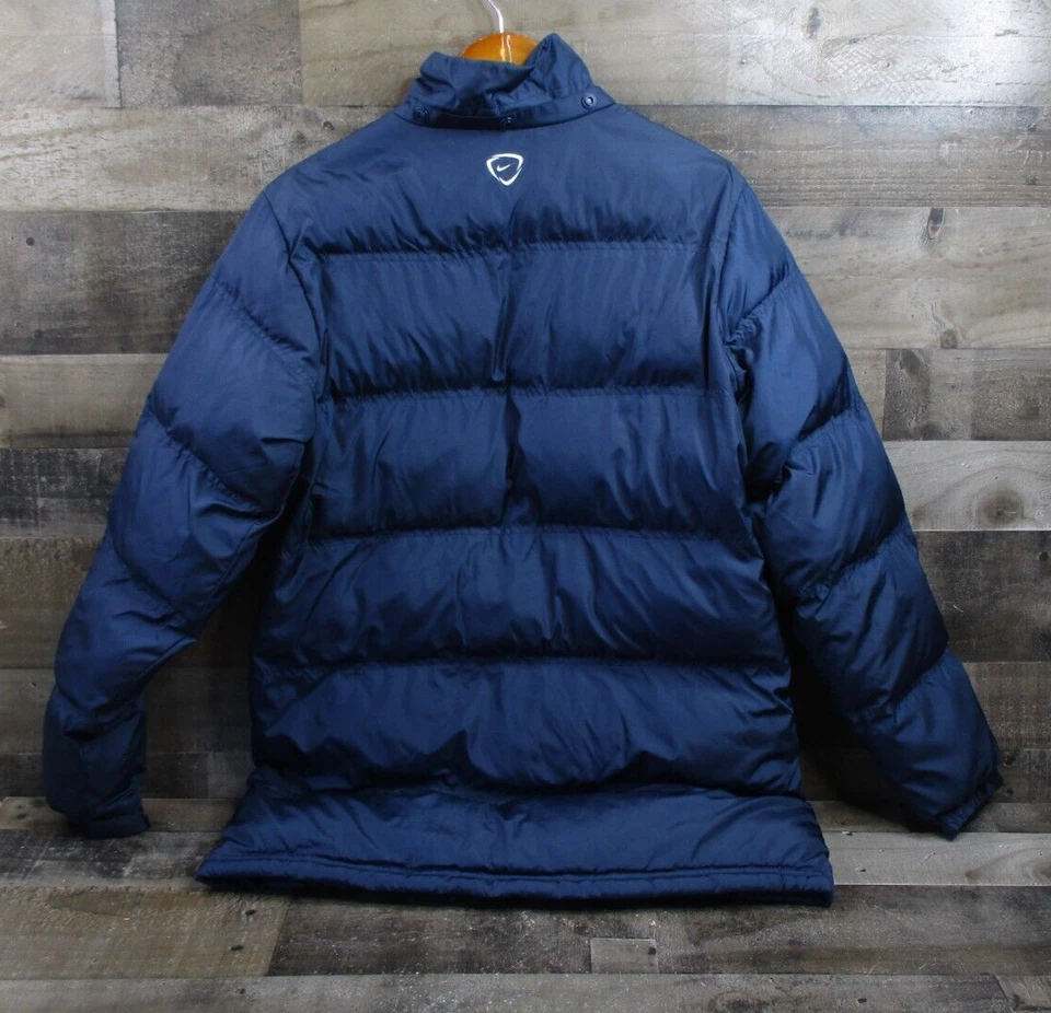 耐克 Puffer 夹克女式中号海军队美国足球风暴适合鹅绒拉链 — 第 3/4 张图片