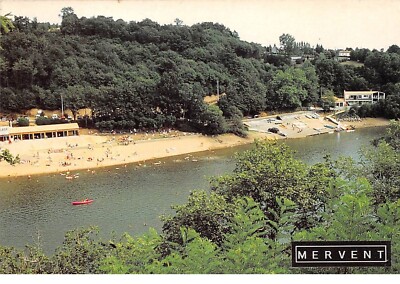 85.AM10420.Mervent.Le plan d'eau et sa plage.Edit Dubray.1508/85.CPSM 15x10 cm