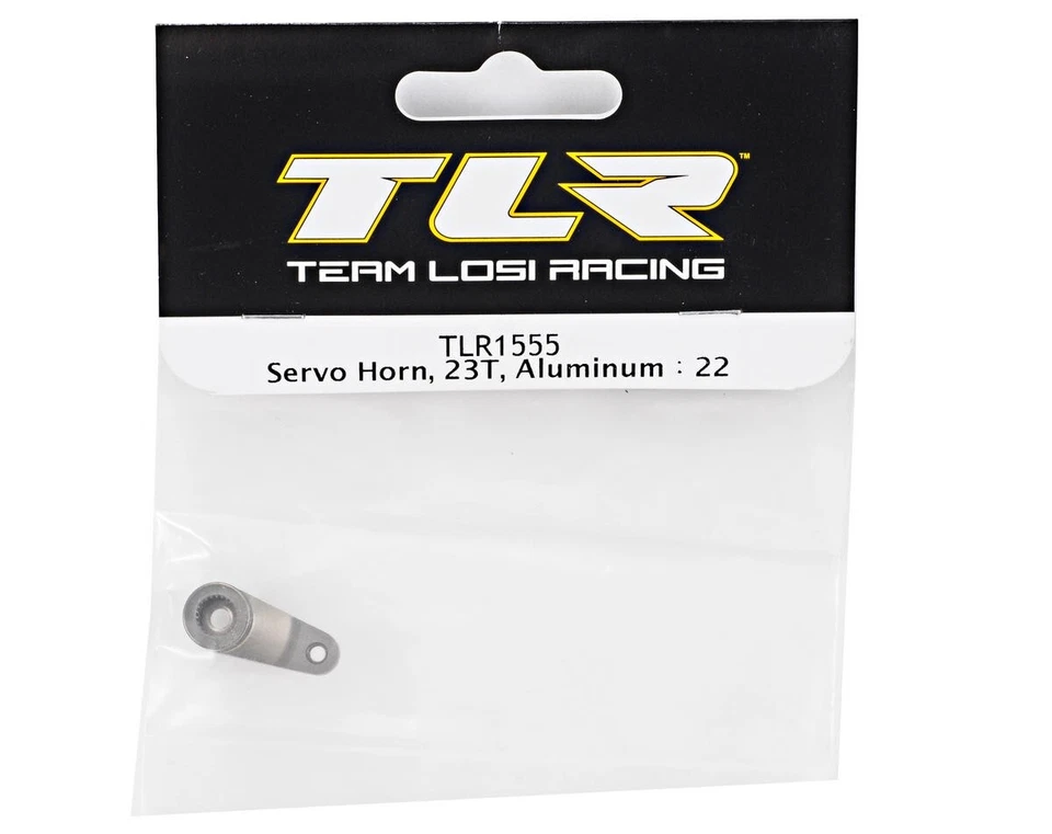 Team Losi Racing Aluminum Servo Horn (23T)  (TLR 22) [TLR1555] - Image 2 of 2