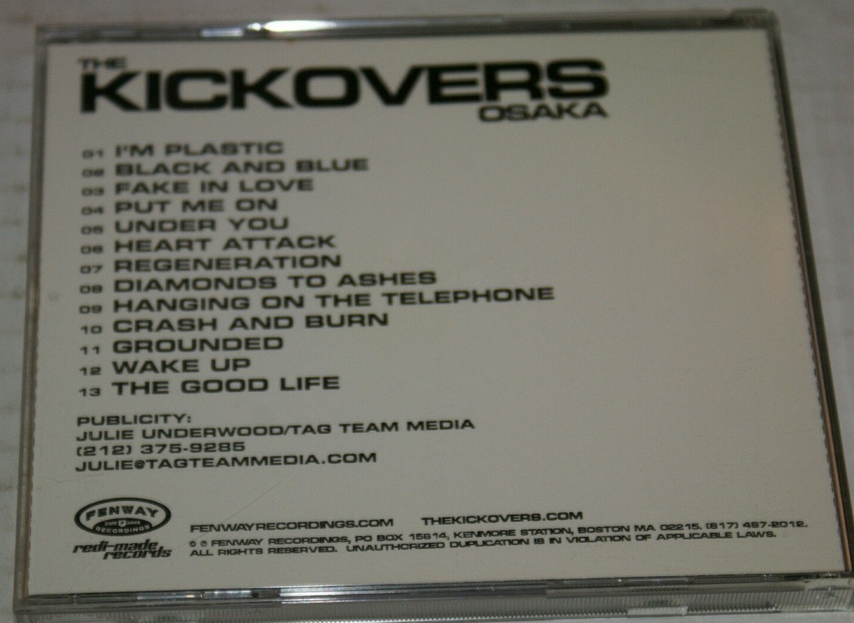 The Kickovers Osaka CD Album Promo Punk Rock | eBay