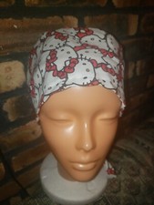 HELLO KITTY Handmade SURGICAL SCRUB CAPS