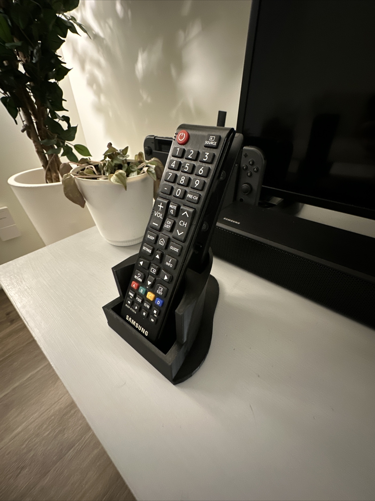 Remote Holder for TV, Fire Stick, Apple TV, Chromecast, and more