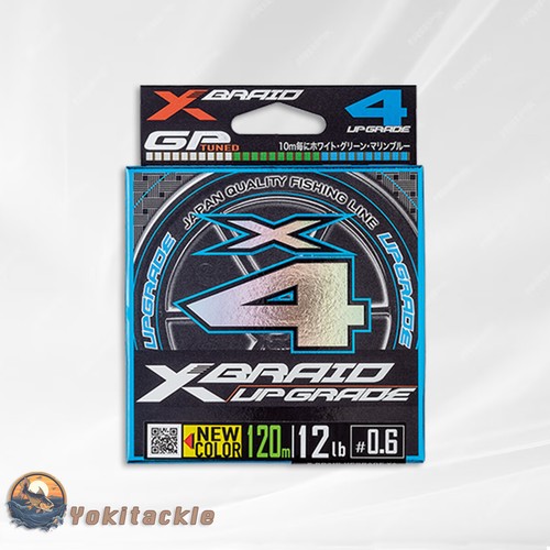 YGK X-BRAID UPGRADE X4 PE Line 180M 3 COLOR Select LB Shipping from JAPAN - 第 1/1 張圖片
