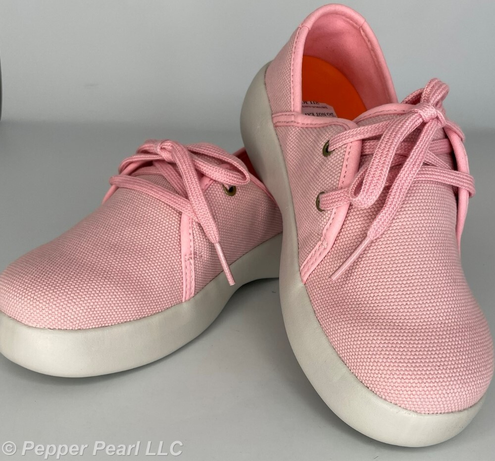 Women's Juniors Sneaker 6, 12, Pink, White, Orange Water and Slip Resistant