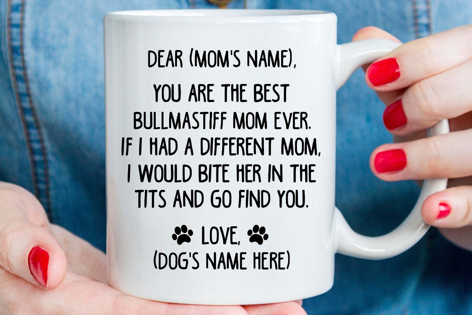 Bullmastiff Mug Gifts For Bullmastiff Lovers Bullmastiff Cup Bullmastiff