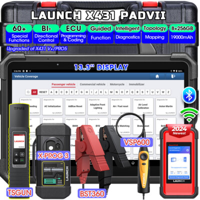 2026 LAUNCH X431 PAD VII PAD 7 X-PROG3 Profi ECU Programmier BST360 VSP600 TPMS