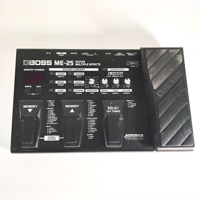 ギター Boss ME-25 Guitar Multiple Effects BOSS - ME-25 | Guitar Multiple Effects