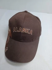 Alaska Cap Hat Artic Circle Enterprises Strapback Embroidered Bear AK