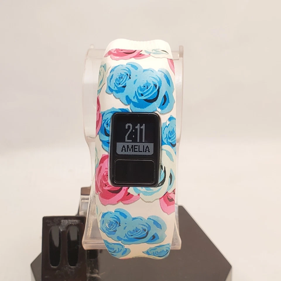 GARMIN VIVOFIT JR ACTIVITY TRACKER - REAL FLOWER BAND,GENUINE GARMIN BAND  - Image 2 of 4