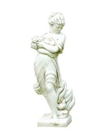 Gartenfigur Frauenfigur Terrassenfiguren Griechische Steinfigur Blumenfrau 116KG