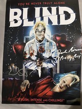 Jed Rowen/ Marcel Walz ‘Blind’ Movie Signed Auto 12x18 Rare PROOF
